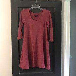 AEO Pink Knit Seater Dress